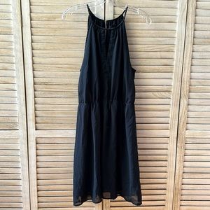 Black dress.